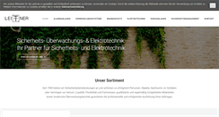 Desktop Screenshot of leitner-gmbh.de